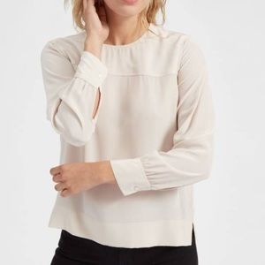 everlane | silk blouse